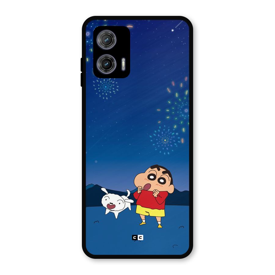 Festival Time Metal Back Case for Moto G73