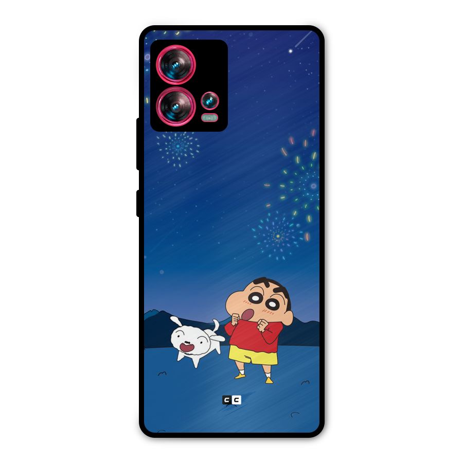 Festival Time Metal Back Case for Motorola Edge 30 Fusion