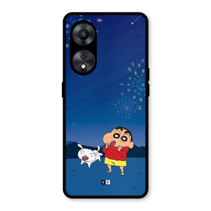 Festival Time Metal Back Case for Oppo A78