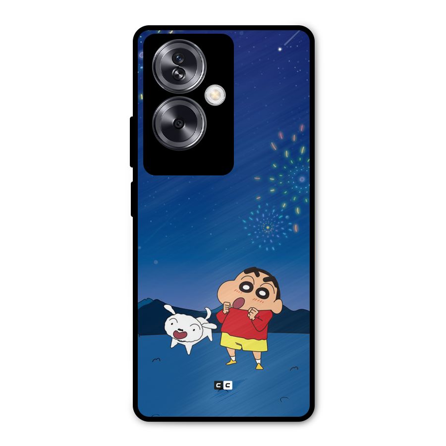 Festival Time Metal Back Case for Oppo A79 5G