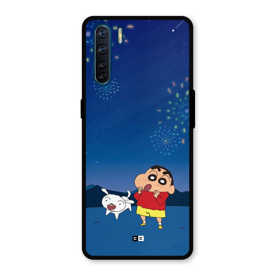 Festival Time Metal Back Case for Oppo F15