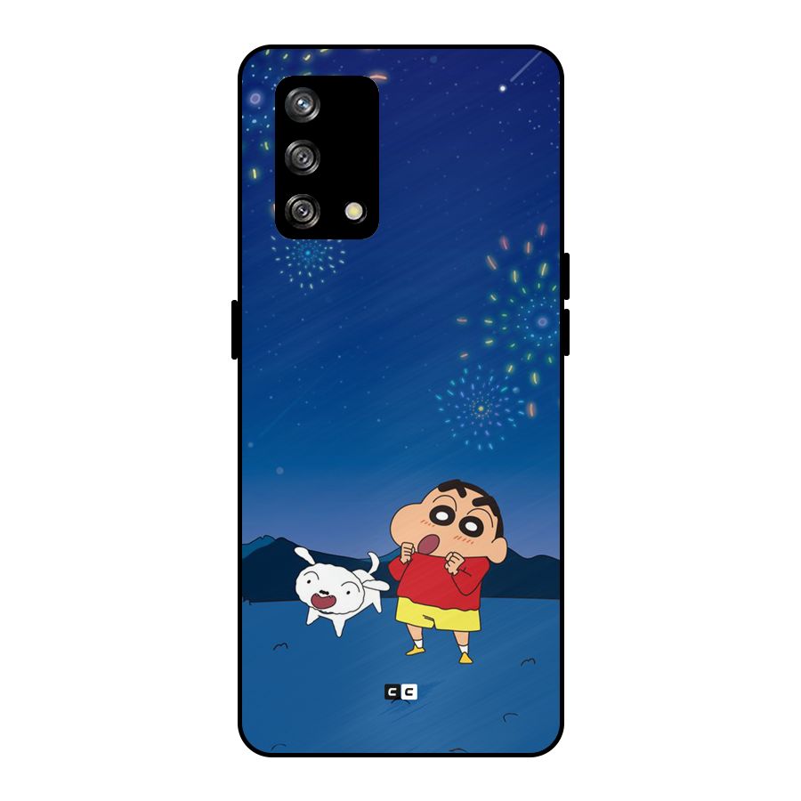 Festival Time Metal Back Case for Oppo F19s
