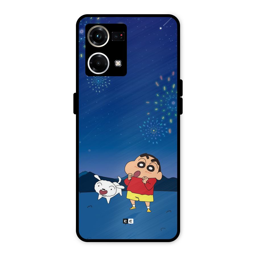 Festival Time Metal Back Case for Oppo F21 Pro 4G