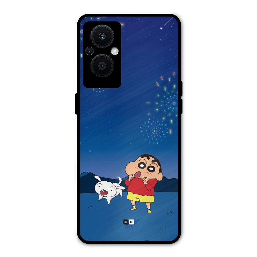 Festival Time Metal Back Case for Oppo F21 Pro 5G