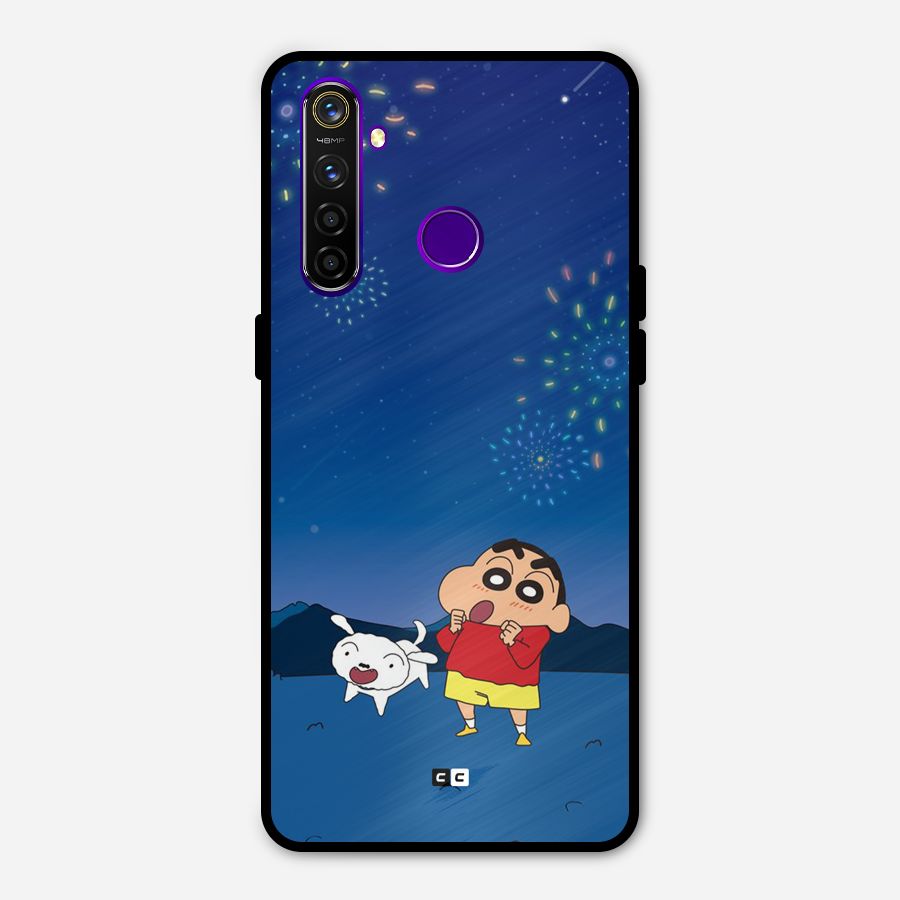 Festival Time Metal Back Case for Realme 5 Pro
