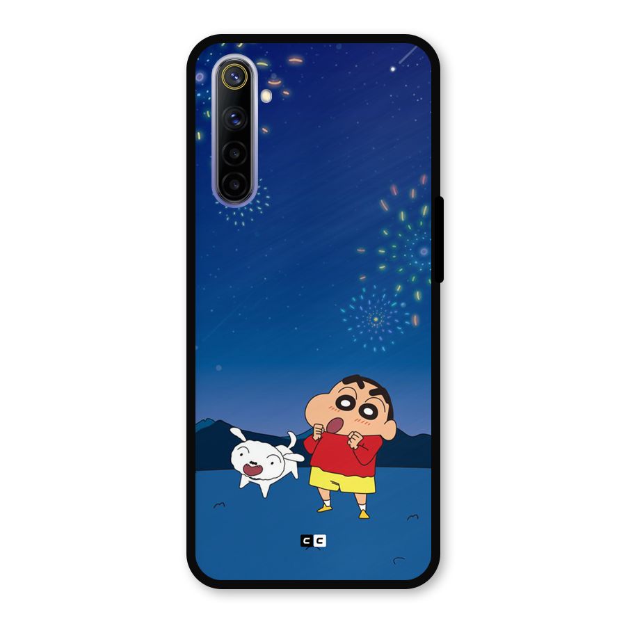 Festival Time Metal Back Case for Realme 6i