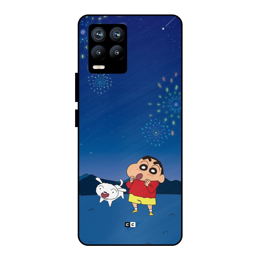 Festival Time Metal Back Case for Realme 8