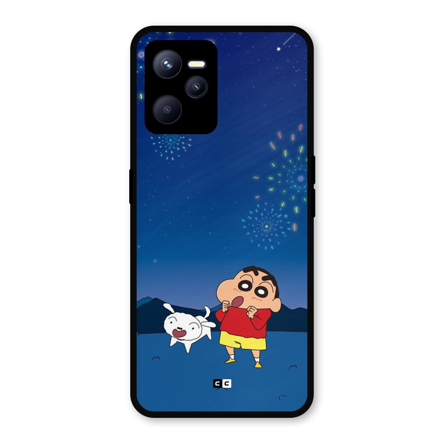Festival Time Metal Back Case for Realme C35