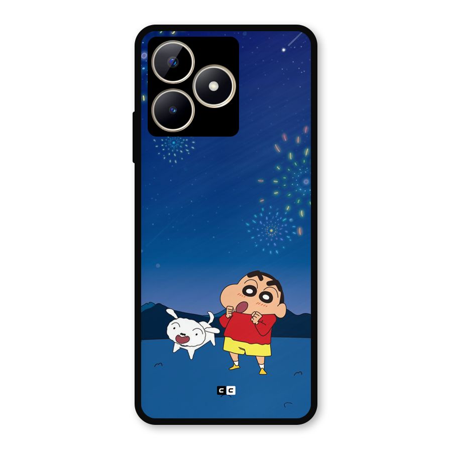 Festival Time Metal Back Case for Realme C53