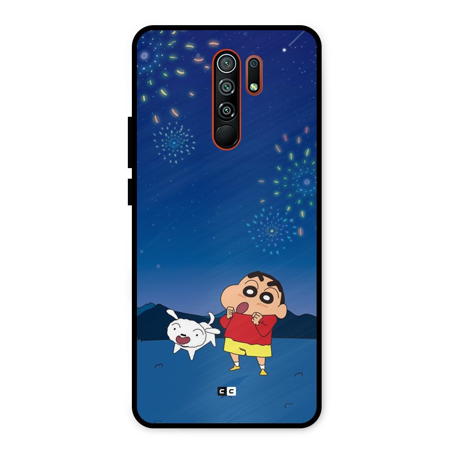 Festival Time Metal Back Case for Redmi 9 Prime