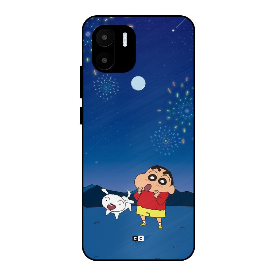 Festival Time Metal Back Case for Redmi A1 Plus