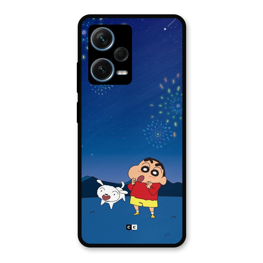 Festival Time Metal Back Case for Redmi Note 12 Pro Plus 5G