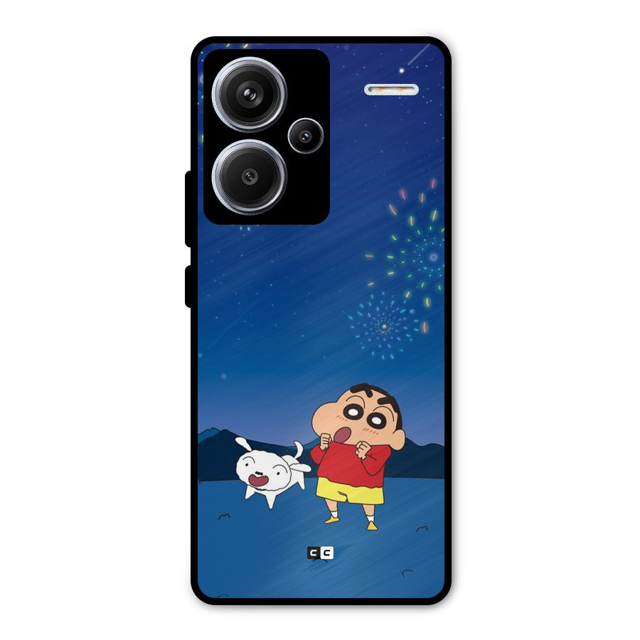 Festival Time Metal Back Case for Redmi Note 13 Pro Plus