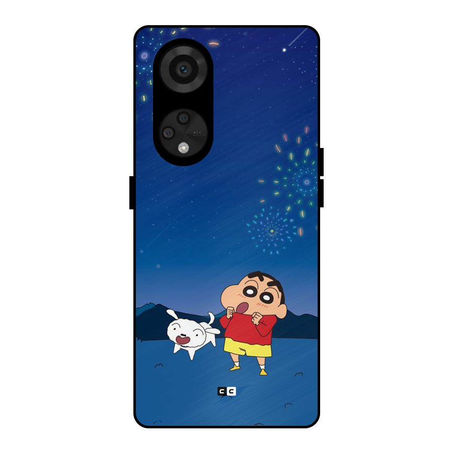 Festival Time Metal Back Case for Reno8 T 5G