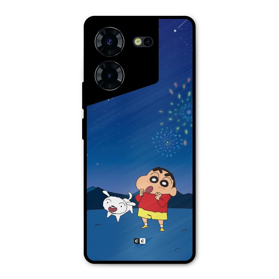Festival Time Metal Back Case for Tecno Pova 5 Pro 5G