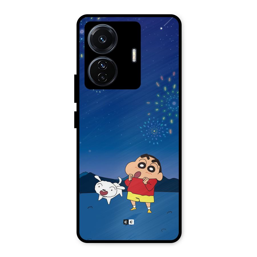 Festival Time Metal Back Case for Vivo T1 Pro