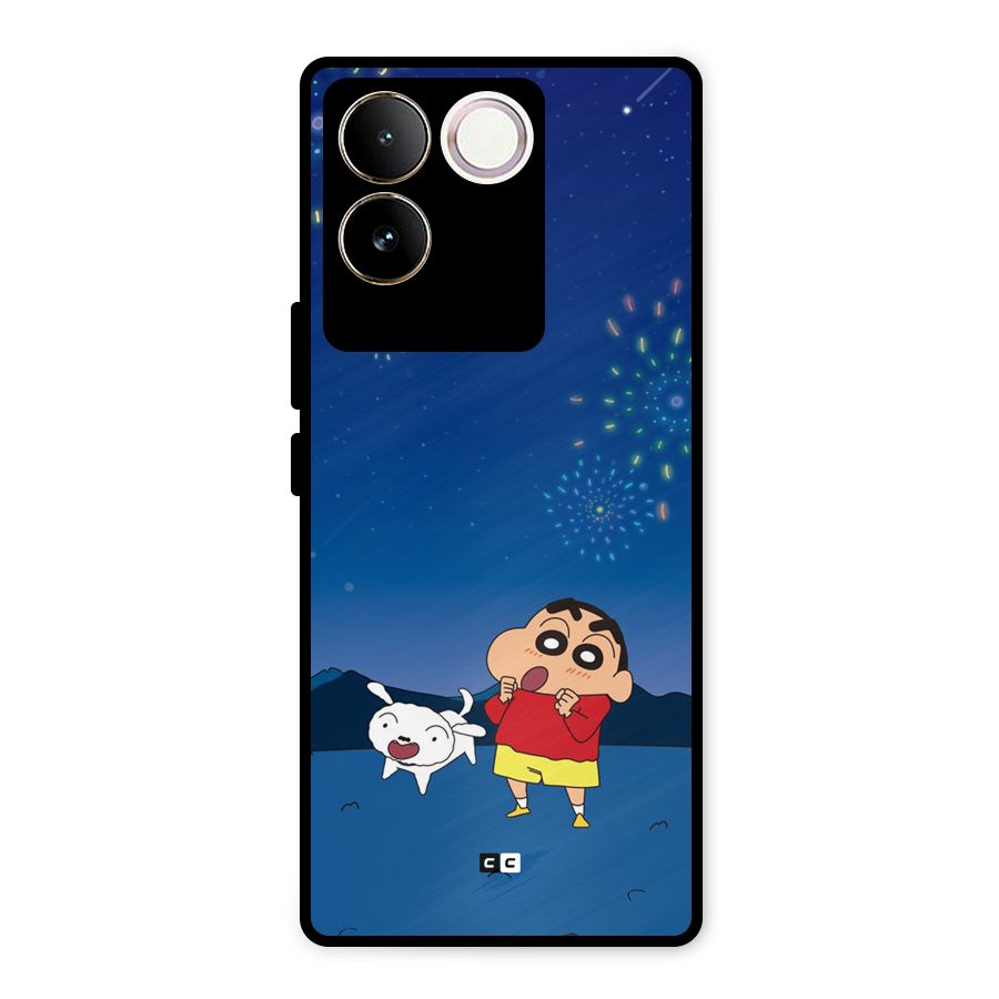 Festival Time Metal Back Case for Vivo T2 Pro