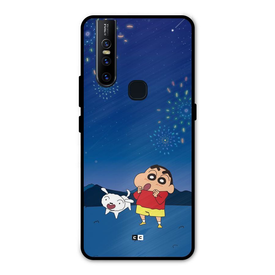 Festival Time Metal Back Case for Vivo V15