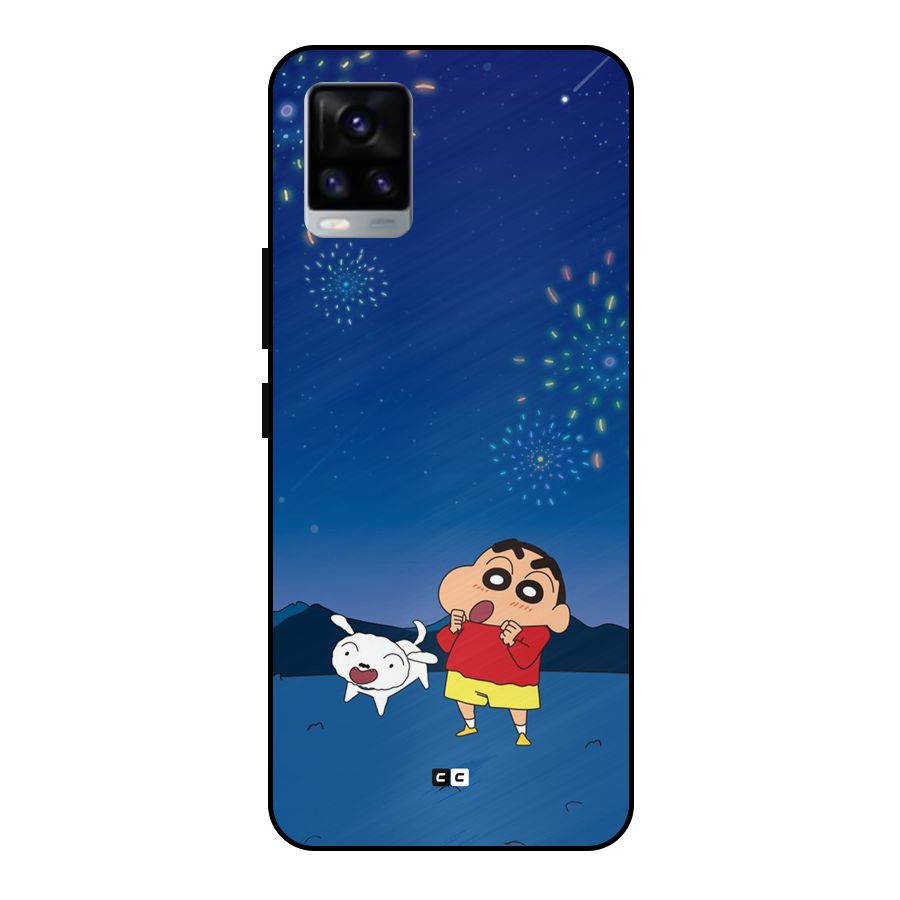 Festival Time Metal Back Case for Vivo V20 2021
