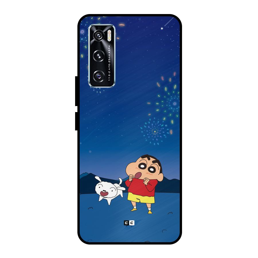 Festival Time Metal Back Case for Vivo V20 SE