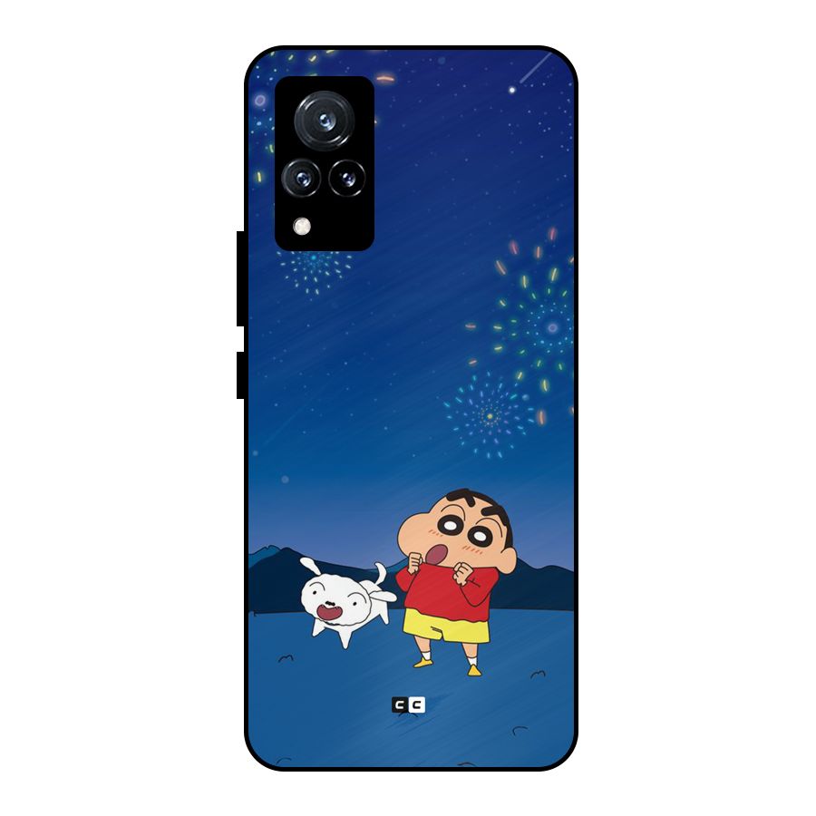 Festival Time Metal Back Case for Vivo V21 5G