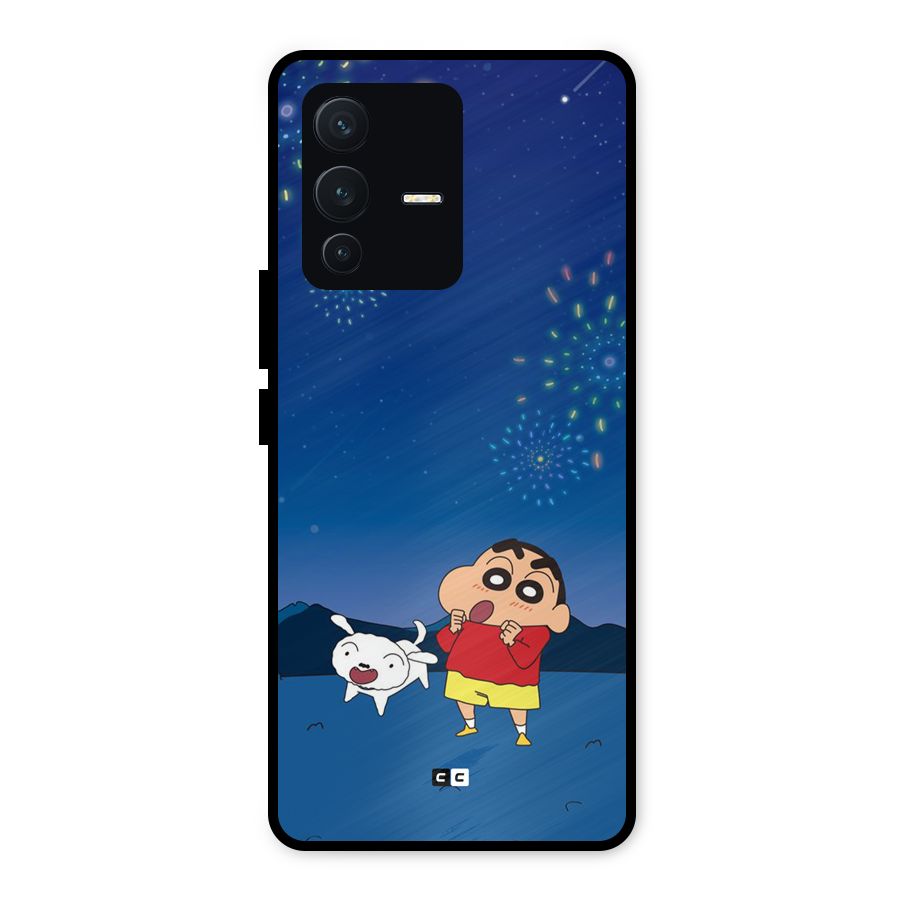 Festival Time Metal Back Case for Vivo V23 5G