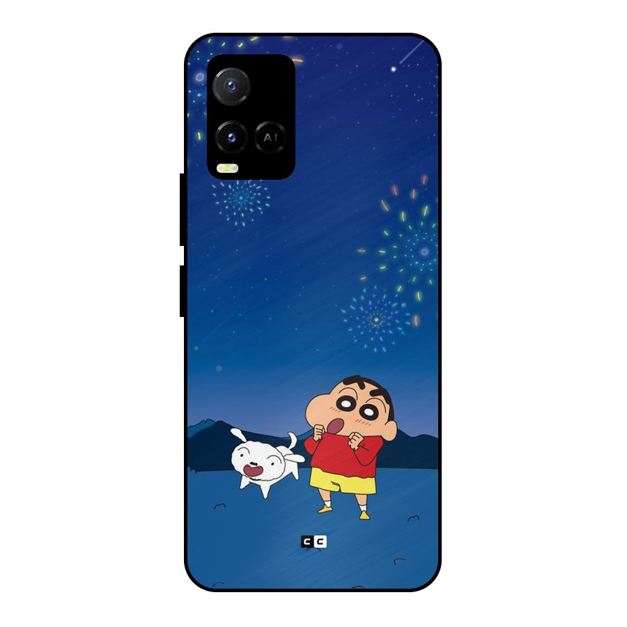 Festival Time Metal Back Case for Vivo Y21