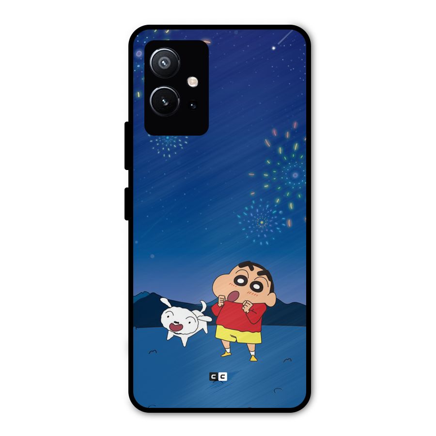 Festival Time Metal Back Case for Vivo Y75 5G