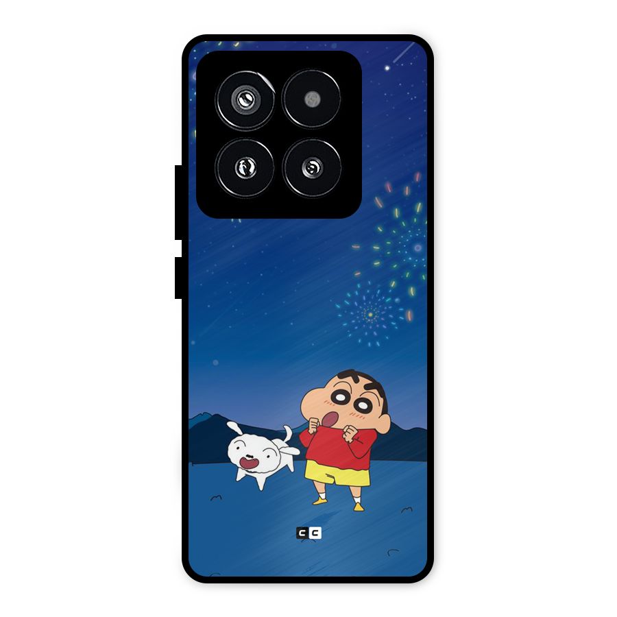 Festival Time Metal Back Case for Xiaomi 14 Pro