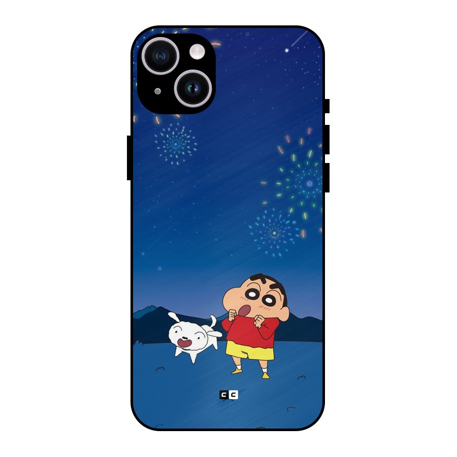 Festival Time Metal Back Case for iPhone 14 Plus