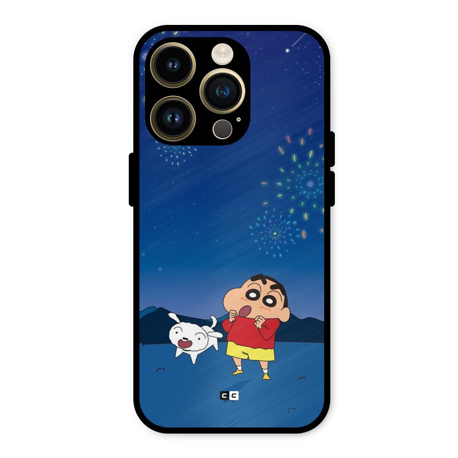 Festival Time Metal Back Case for iPhone 14 Pro