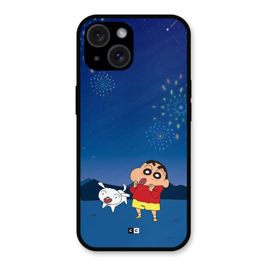 Festival Time Metal Back Case for iPhone 15