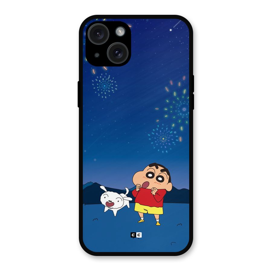 Festival Time Metal Back Case for iPhone 15 Plus