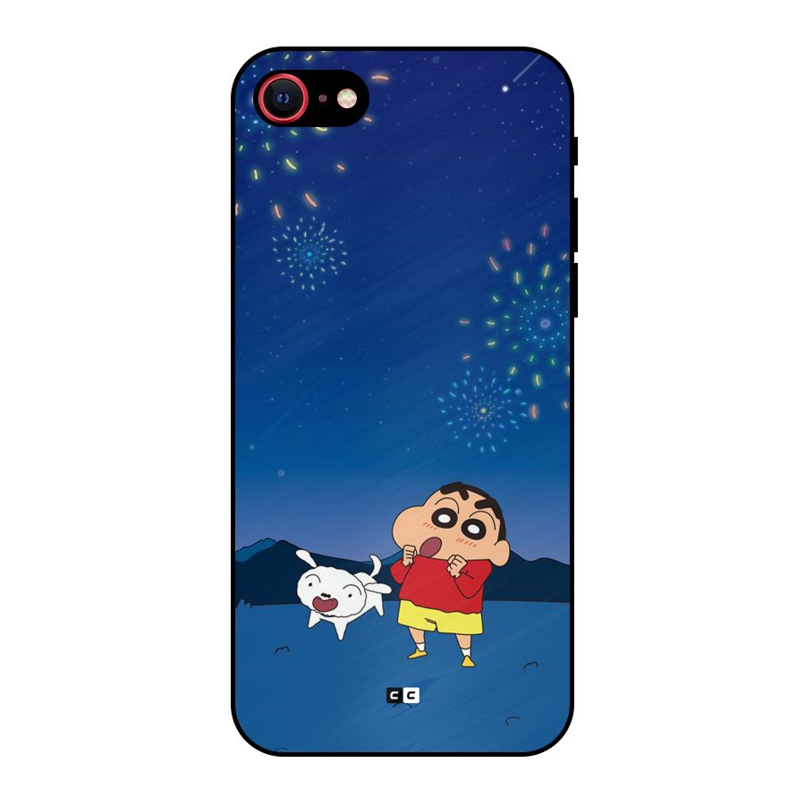 Festival Time Metal Back Case for iPhone 8