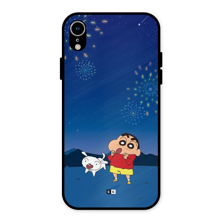 Festival Time Metal Back Case for iPhone XR