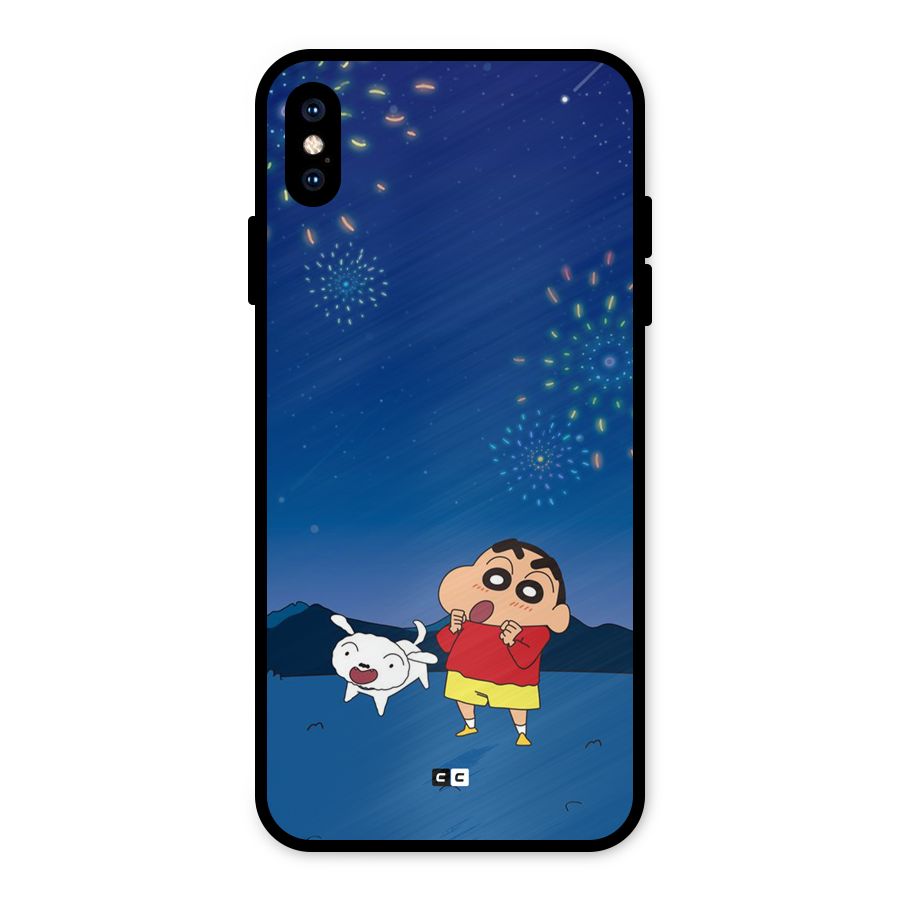 Festival Time Metal Back Case for iPhone XS Max