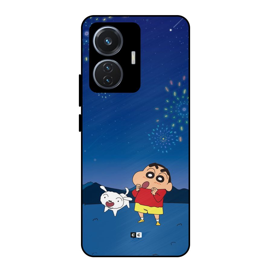Festival Time Metal Back Case for iQOO Z6 44W
