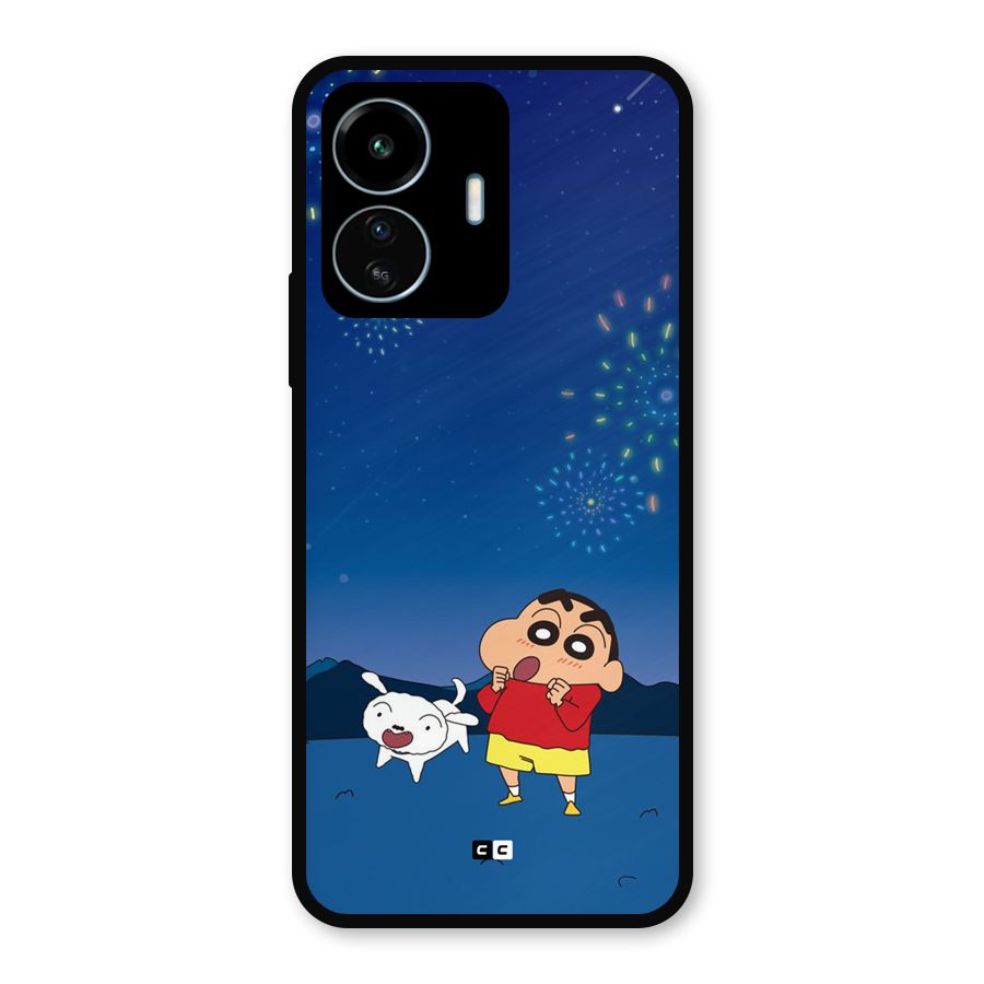 Festival Time Metal Back Case for vivo iQOO Z6 Lite 5G