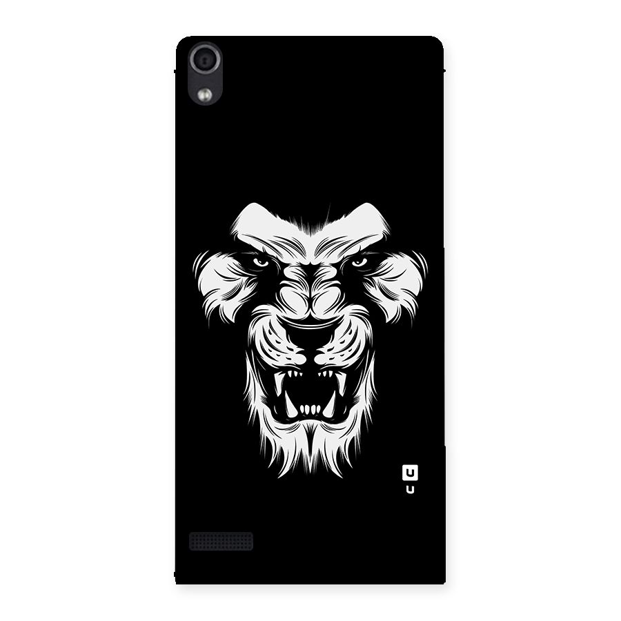 Fierce Lion Digital Art Back Case for Ascend P6
