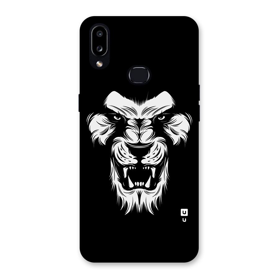 Fierce Lion Digital Art Back Case for Galaxy A10s