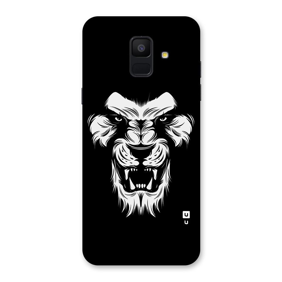 Fierce Lion Digital Art Back Case for Galaxy A6 (2018)