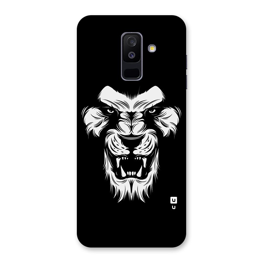 Fierce Lion Digital Art Back Case for Galaxy A6 Plus
