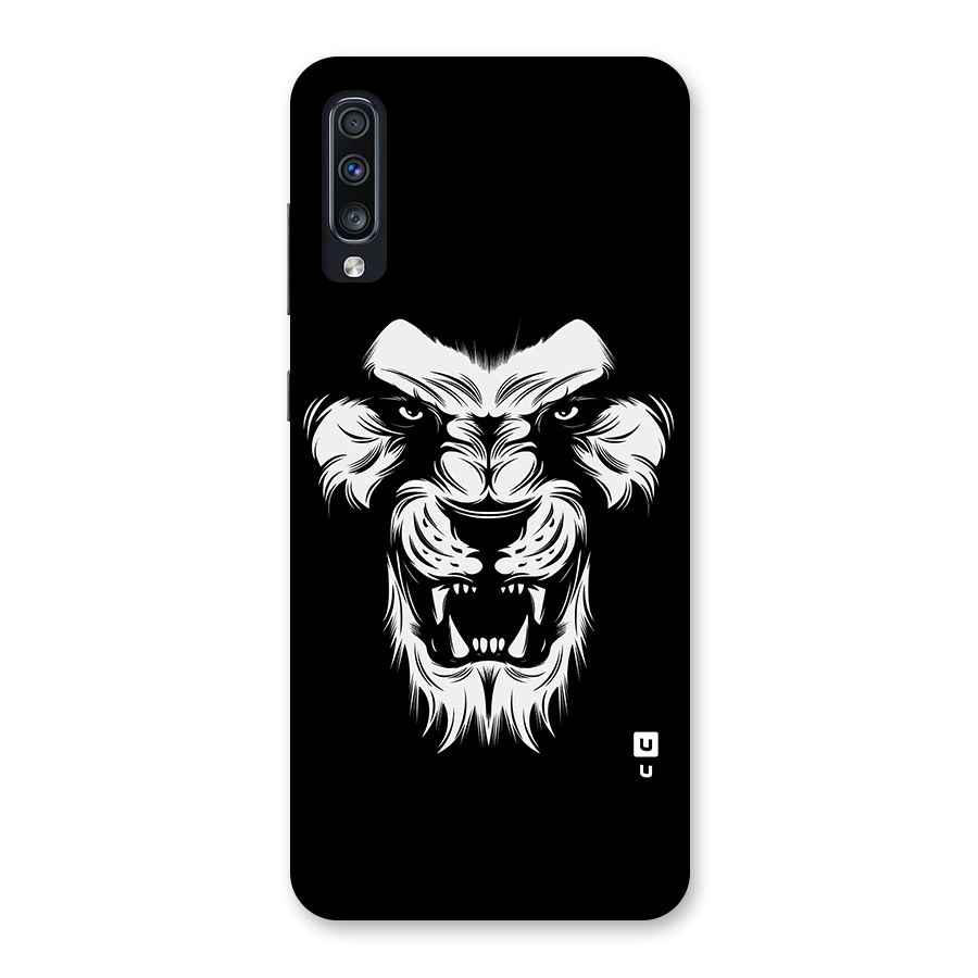 Fierce Lion Digital Art Back Case for Galaxy A70
