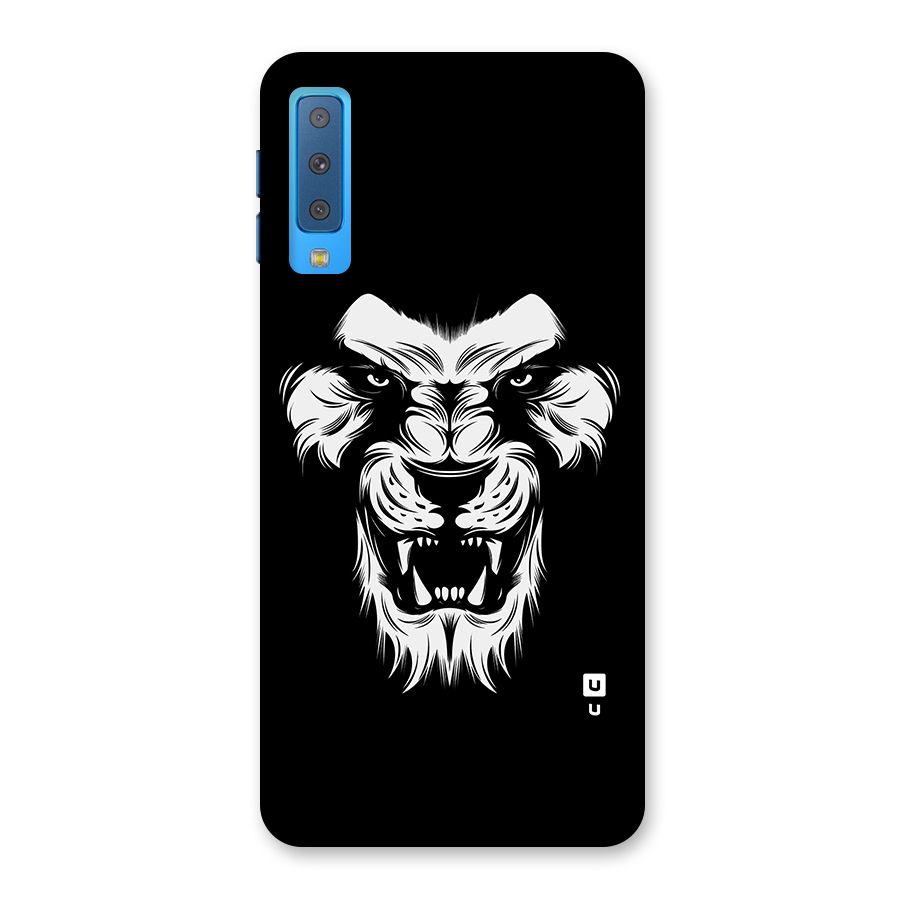Fierce Lion Digital Art Back Case for Galaxy A7 (2018)