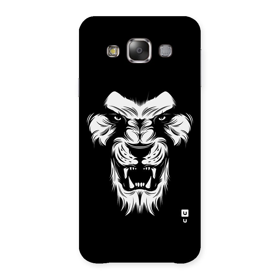 Fierce Lion Digital Art Back Case for Galaxy E7