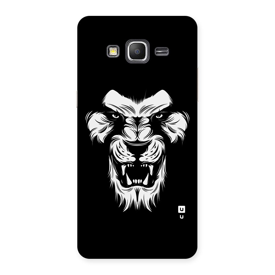 Fierce Lion Digital Art Back Case for Galaxy Grand Prime