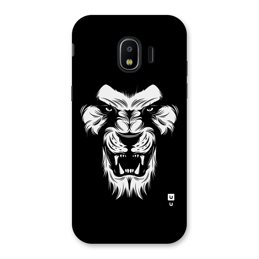 Fierce Lion Digital Art Back Case for Galaxy J2 Pro 2018