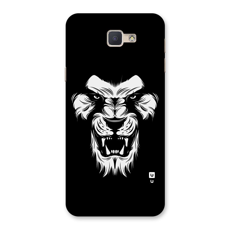 Fierce Lion Digital Art Back Case for Galaxy J5 Prime