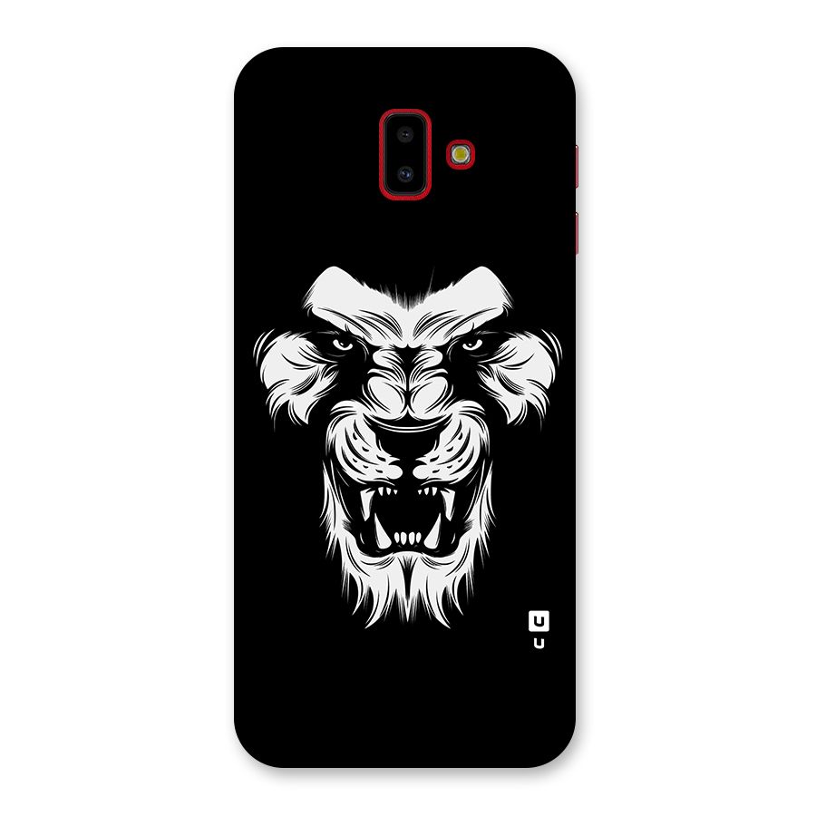 Fierce Lion Digital Art Back Case for Galaxy J6 Plus