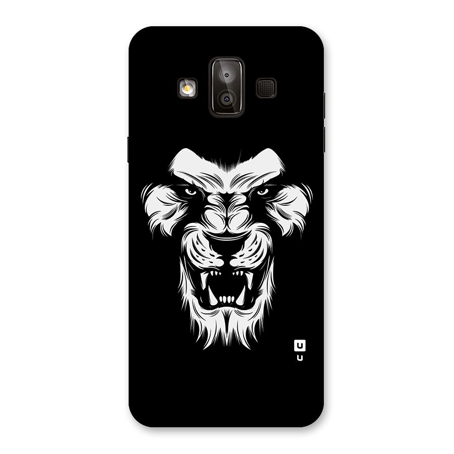 Fierce Lion Digital Art Back Case for Galaxy J7 Duo